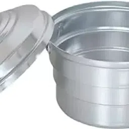 q8 twinkle Aluminium Idly / Idiyappam Maker-Steamer-Cooker (Hard-Anodized Aluminum). Induction Idli Maker image 2