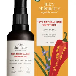 juicy chemistry Hair Growth Oil Fortified with Chilli + Rosemary | Strengthens & Promotes Growth Hair Oil-picture-28
