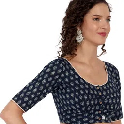 jisb U-Neck Women Blouse image 4