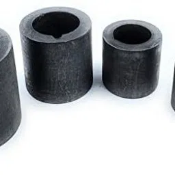 erasio Graphite Crucible Pack of 5 Sizes for Casting, Melting, Refining of Gold, Silver Crucible image 3