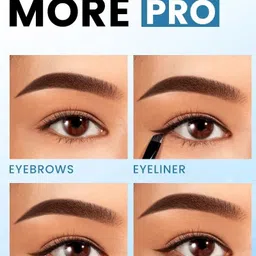 gabbu Waterproof Sweatproof Non Dizzy Dyeing Multi Use Eyebrow Cream with One Pen image 3