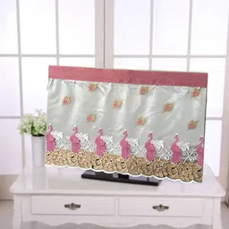 VirBhadra Safe Tv Dust Cover, LCD / LED Tv Monitor Cover, Television Protector Tv Cover for 43 inch LCD/LED Cover - PINK-picture-18