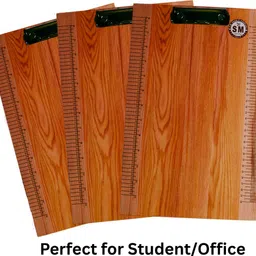 kakiko Wooden Finish Clip Board for Students & Office image 3