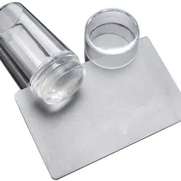 miss ever Clear Jelly Nail Art Stamper Set with Scraper Soft Silicone Stamping Image Plate-picture-44