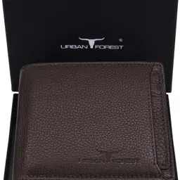 urban forest Men Casual Brown Genuine Leather RFID Wallet - Regular Size-picture-18