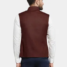 rocksy Solid Men Waistcoat image 2