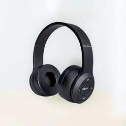 Lightweight Sound Headphones with Mic & SD Card, Long Backup_BM Bluetooth & Wired Headset-image-67