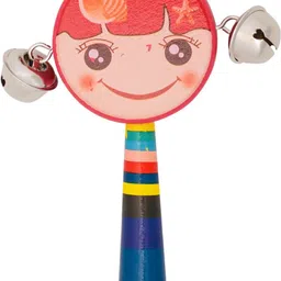 little mind Wooden Sound Making Rattle Set for Kids Pack of 4 Rattle image 2