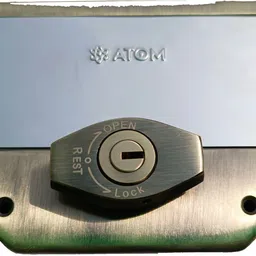 atom Steel, Brass, Iron Glossy Deadbolts image 2