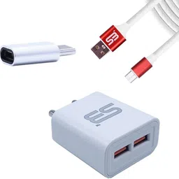 sb Wall Charger Accessory Combo for Mobile, Xiaomi Mi A3, Xiaomi Mi 10, Xiaomi Redmi K30 Pro, Xiaomi Redmi 10X, Xiaomi Mi A3-picture-11
