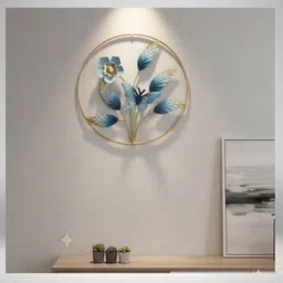 miraclecrafts American Lilly Flower Design Metal Wall Art 40 X 40 X 3 Home Décor_F119-picture-12