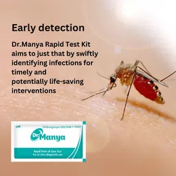 dr.manya Chikungunya Test Kit Pack of 3 Rapid IgG/IgM Antibody Detection Blood Test image 2