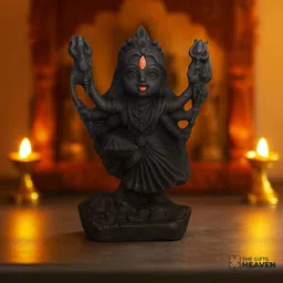 the gifts heaven Maa Kali Idol, Idol for Car, Office, Pooja , Divine Protection and Positivity Decorative Showpiece - 9 cm-picture-11