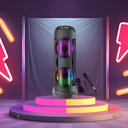 FRONY DJ Box 30W Bluetooth Home Audio Speaker & FM Radio with Mic ,USB Pen DriveSD157 30 W Bluetooth Party Speaker-picture-23