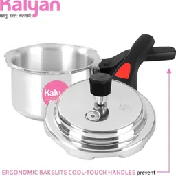 kalyan Classic Shape Pink Series 3 L Pressure Cooker image 4