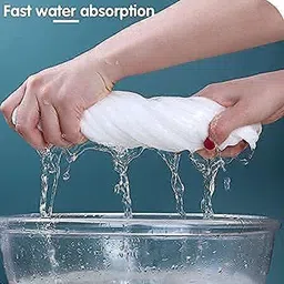 lumei ®20Pcs Magic Tablet Towel big Disposable Pure Cotton Compressed Facial Towel image 4