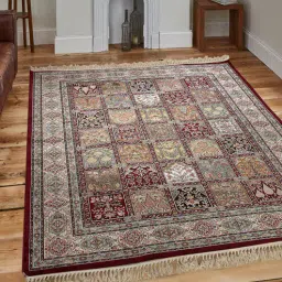 obsessions Multicolor Persian 4x6 Feet Machine Made Carpet-picture-21