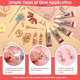 jyotcreation B-7000 Super Adhesive Glue For Jewellery Making Rhinestones DIY Crafts Clothes Glue image 2