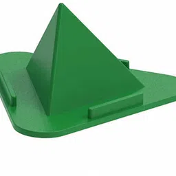 SHOP EXCITING Unique Triangle Shape Desktop Stand Multi Side View Stand For All Smartphones Mobile Holder-image-19