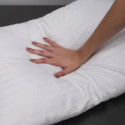 la verne Microfibre Solid Sleeping Pillow Pack of 2 image 5