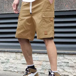 mgc maanu Self Design Men Brown Sports Shorts-picture-21