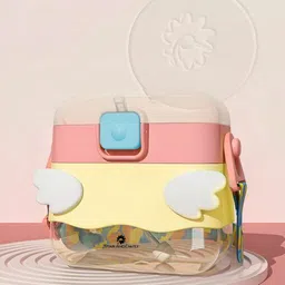 staranddaisy Baby Sipper/ Sippy Cup 350ml, Anti Spill Sippy Cup with Soft Silicone Straw, 6m+ image 2