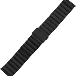 ACM Watch Strap Adjustable Steel for Titan Maestro Smartwatch Belt Black 3711129 mm Stainless Steel Watch Strap image 3