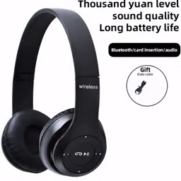 house of common FoldUp Bluetooth Bass Resonance Active Bass_FZ Bluetooth & Wired Headset-picture-21