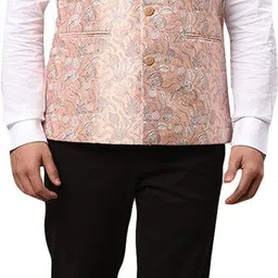 raymond Printed Men Waistcoat image 5