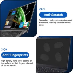 Saco Screen Guard for (Anti Blue Light - Glossy) Lenovo IdeaPad Slim 3 81X800LCIN, 81WQ00MQIN, 82RK0085IN, 82RK0085IN, 81WQ00NXIN Laptop image 4