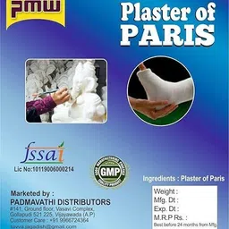 pmw Plaster Of Paris - Gypsum Powder - POP - 100G Model Building Kit-picture-41