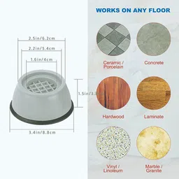 anjaniputra Air Cooler, Refrigerator, Washing Machine, Water Cooler Material Rubber image 4