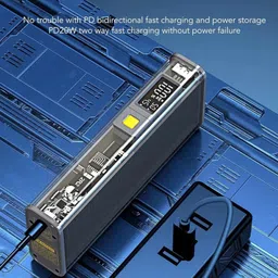 amytel 30000 mAh 22.5 W Compact Pocket Size Power Bank image 3