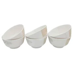 superware Katori Set - Gold Rose (3.5") , Stain Free, Glazed Finish, Pure Melamine ,6 Nos. image 4
