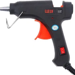 fedus 100 Watt Leak Proof with On Off Switch| Indicator and 10 Transparent Glue Sticks High Temperature Corded Glue Gun (11 mm)Pack of 1 High Temperature Corded Glue Gun image 2