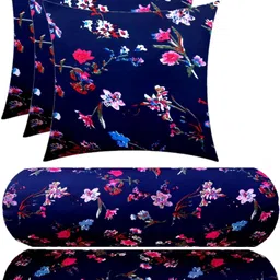 swikon star Microfibre Floral Cushion Pack of 5-picture-33