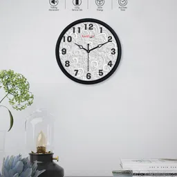 casacraft by pepperfry Analog-Digital 20.32 cm X 20.32 cm Wall Clock image 5