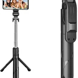 MOOZMOB Video Selfie Stick Tripod Stand with Bluetooth Remote for Video Recording Vlog Bluetooth Selfie Stick-image-26