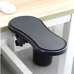 TYAG Rotating Computer Arm Rest Pad, Ergonomic Adjustable PC Wrist Rest Extender, Desk Attachable Home Office Mouse Pad Health Care Arm Support - Multi Colour plastic arm rest pad Wrist Rest image 4
