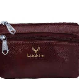 luckon Women Maroon Coin Purse-picture-27