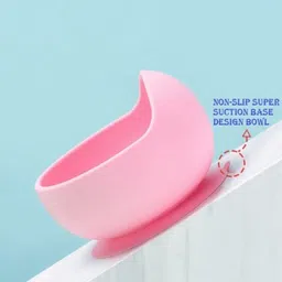 nayopi Silicone Baby Feeding Bowl & Spoon Set,Suction Baby Bowl- silicone image 3