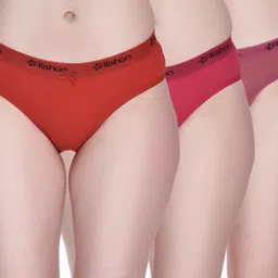 alishan Pack of 3 Women Hipster Multicolor Panty-picture-10