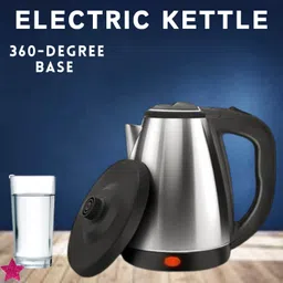 Electric Kettle with Stainless Steel Body 2 litre for boiling Water & CoffeeO246 Electric Kettle-image-78