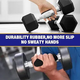 bqh Rubber Gym Grips & Straps Workout Grips Rubber Hand Protector Fitness Accessory Kit Kit image 4