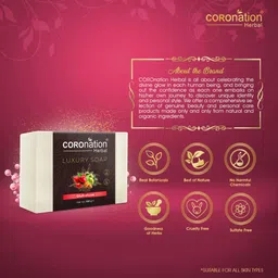 coronation herbal Unisex Glutathione Fairness Soap For Smooth Brighter Skin Tone & Even Complexion image 4
