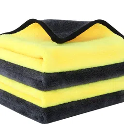 bizbee 4Pcs Microfiber Cloth 800 GSM Ultra Soft Absorption Towels Cleaning Rag Combo image 2