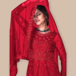 houseofcommon Net Stitched Anarkali Gown image 2