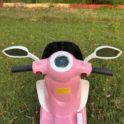 xpark toys Battery Operated Ride on Vespa Scooter(Scooty) for baby Girls and boys Scooter Battery Operated Ride On image 4