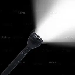 zeno volt BEST RECHARGEABLE TORCH TWO IN ONE FLASH LIGHT WITH BACK LIGHT 5 hrs Torch Emergency Light image 2