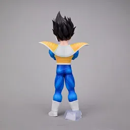 otaku originals Vegeta Standing Action Figure - Limited Edition Dragon Ball Z Anime Figure 28cm image 2